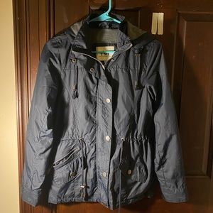 Navy Windbreaker